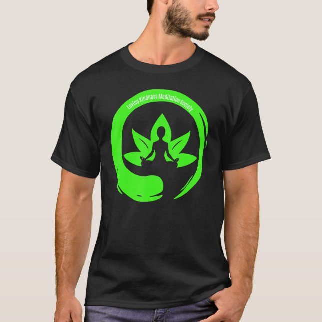 Mindfulness Buddha Buddhism Spiritual Yoga Meditat T-Shirt (Vorderseite)