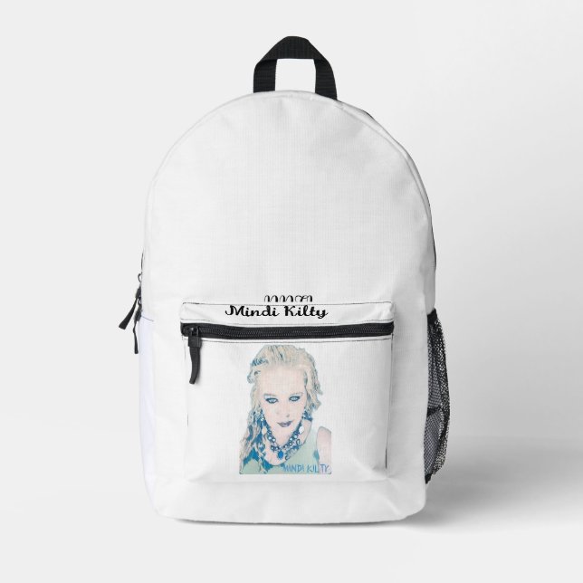 Mindi Kilty Bedruckter Rucksack (Vorderseite)
