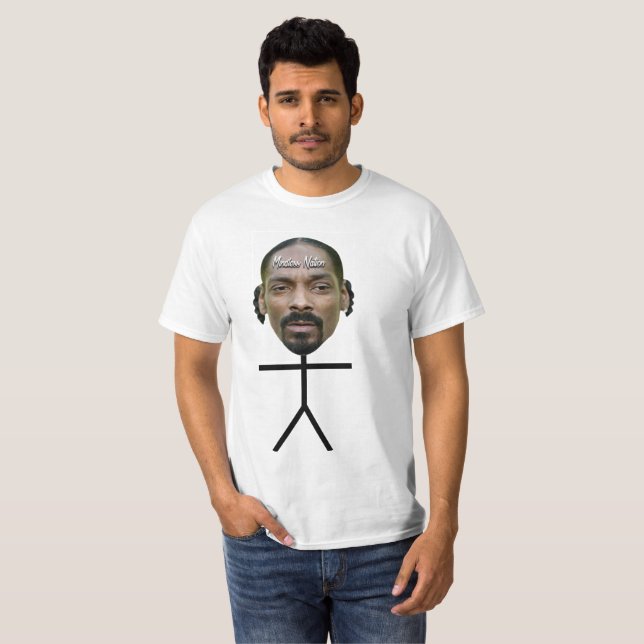 Mindless Stickman of Snoop Dogg T-Shirt (Vorne ganz)