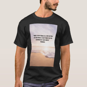 Minds formen Welten Power der Wahrnehmungsaufklebe T-Shirt