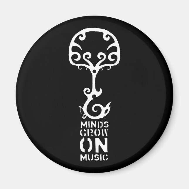 Minds Grow on Music New Edition! Magnet (Vorne)