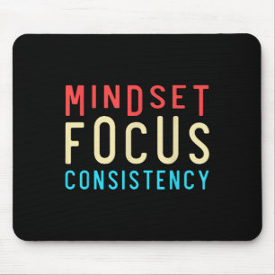 Mindset-Fokuskonsistenz Motivierend Mousepad