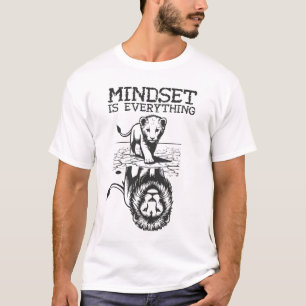Mindset ist alles, Cat Lion - Gym, Erfolg T-Shirt