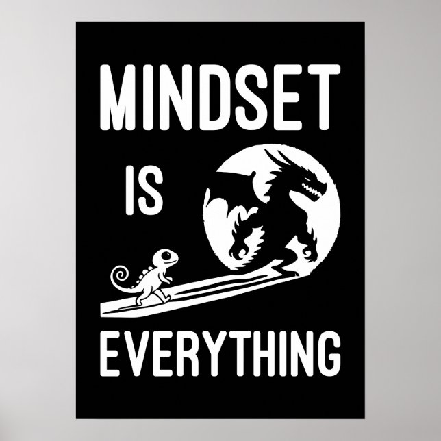 Mindset ist alles, Drache - Erfolgssträhne Poster (Vorne)