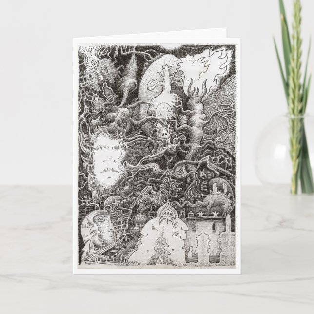 Mindsucker-Syndrom, von Brian Benson Karte (Vorderseite)