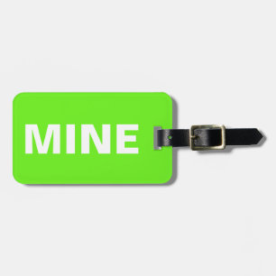 Mine Green Gepäckanhänger