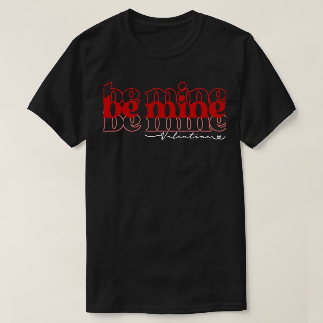 Mine Valentine2 T-Shirt (Design vorne)