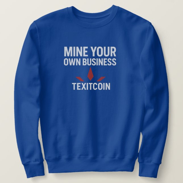 Mine your own Men Basic Sweatshirt (Design vorne)