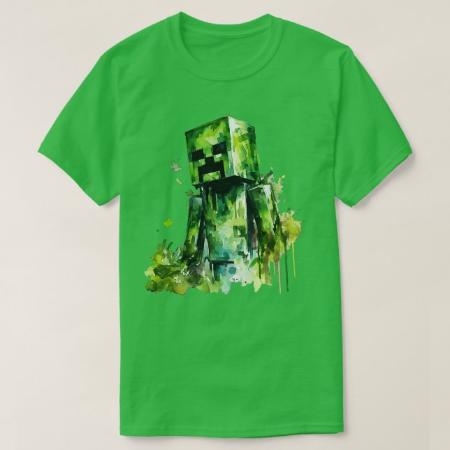 Minecraf TShirt (Design vorne)