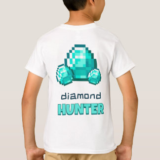 Minecraft-Diamantenjäger-T-Shirt T-Shirt