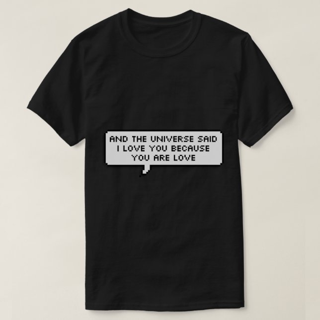 Minecraft-Endgedicht) T-Shirt (Design vorne)