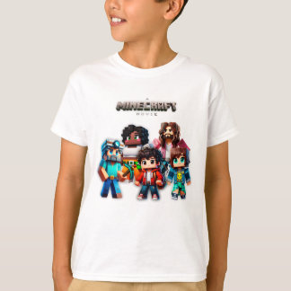 Minecraft-Film, Alle Charaktere, Steve, Cool T-Shirt