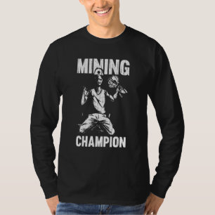 Minen Champion Prospinning Aurum Miner Gold T-Shirt