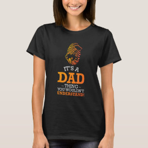 Minen Grabbagger Vater Backhop Gebäude Bagger Oper T-Shirt