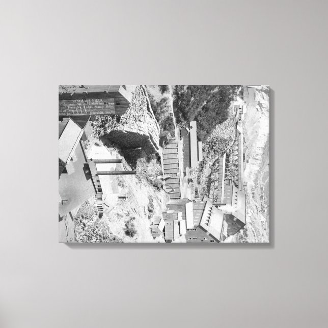 Minen und Mills in Terraville Fotografie Leinwanddruck (Vorderseite)