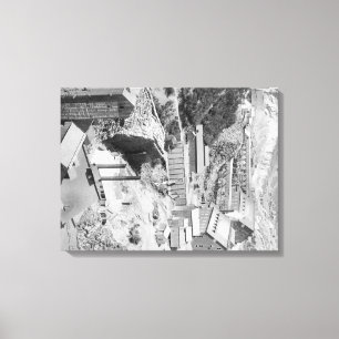 Minen und Mills in Terraville Fotografie Leinwanddruck