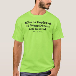 Minen wird entfaltet… - Besonders angefertigt T-Shirt