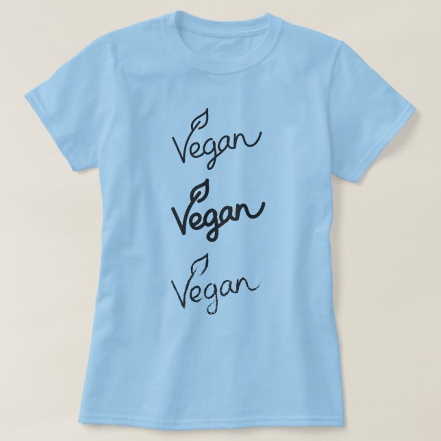 Minengrün Vegan T-Shirt (Design vorne)