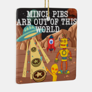 Minenkuppen sind aus dieser Welt Keramikornament