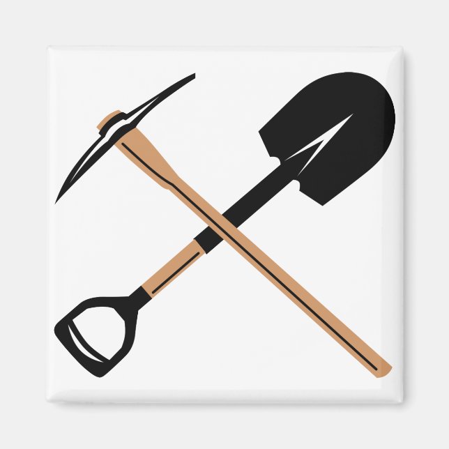 Minenwerkzeuge Magnet (Vorne)