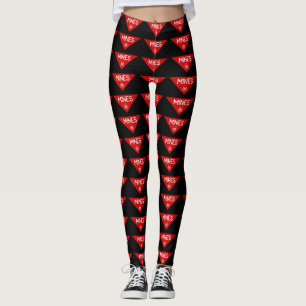MINENZEICHEN UNTERZEICHNUNG SYMBOL LEGGINGS
