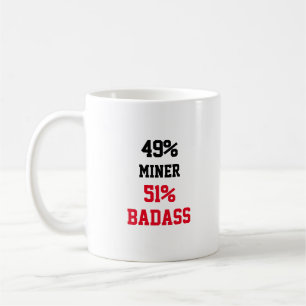 Miner Badass Kaffeetasse