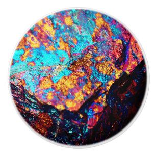 Mineral-Chalcopyritstein Keramikknauf