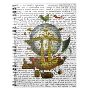 Mineral Hot Air Ballon Notizblock