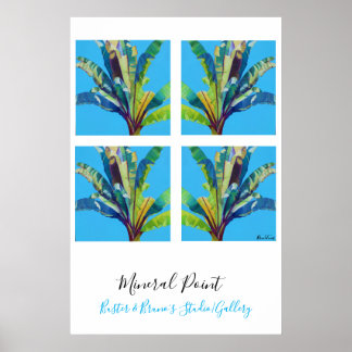 Mineral Point, Red Banana's , von Bruce Tunis Poster