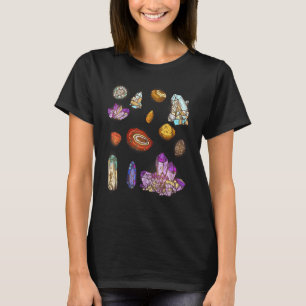 Mineral Rock Collector Colorful Rock Collection G T-Shirt