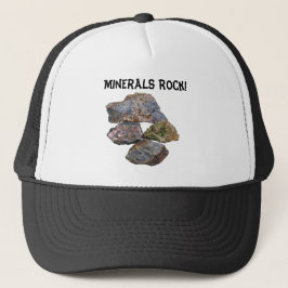 Mineral Rock Sammler Funny Hat Truckerkappe
