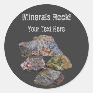 Mineral Rock Sammler Funny Sticker