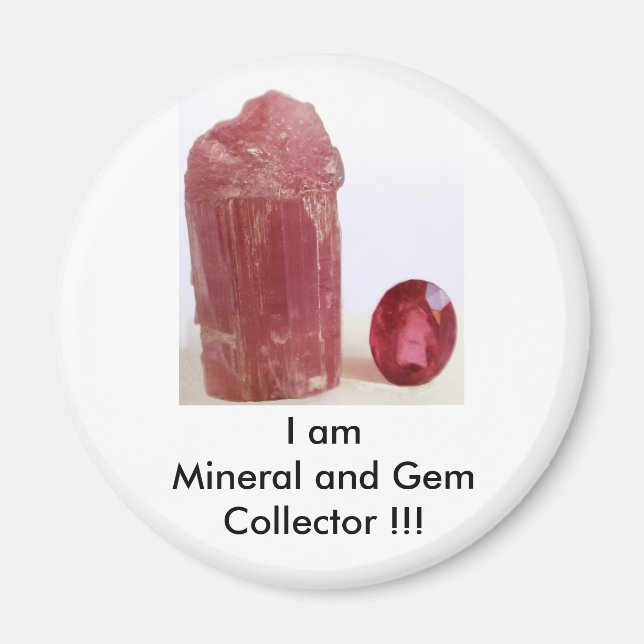 Mineral- und Gem-Sammler Magnet (Vorne)