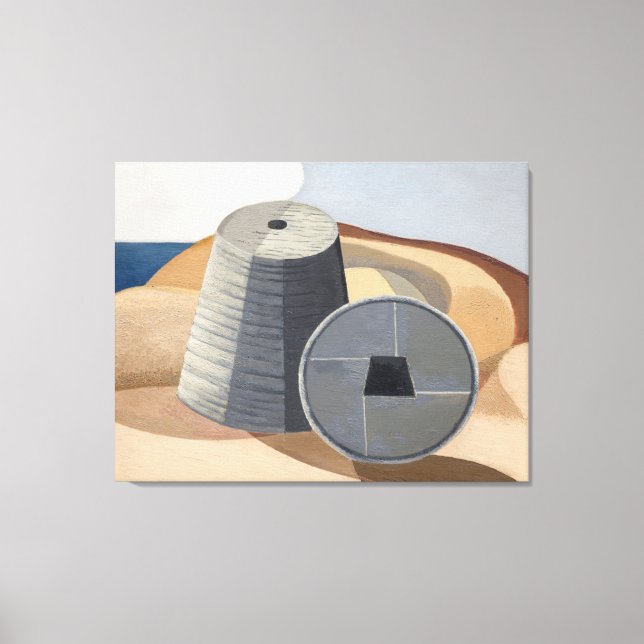 Minerale Objekte (1935) Leinwanddruck (Vorderseite)