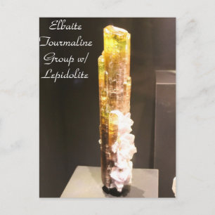 Mineralien & Gems # 176 Postkarte