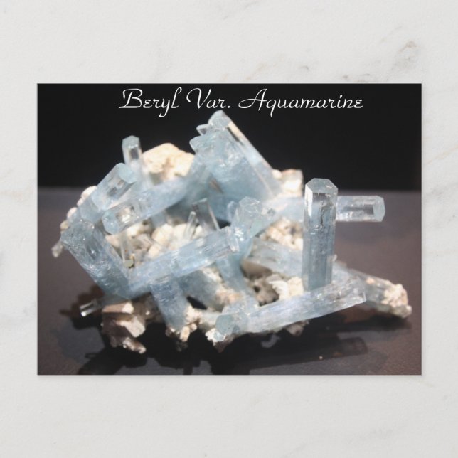 Mineralien u. Edelsteine # 152 Postkarte (Vorderseite)