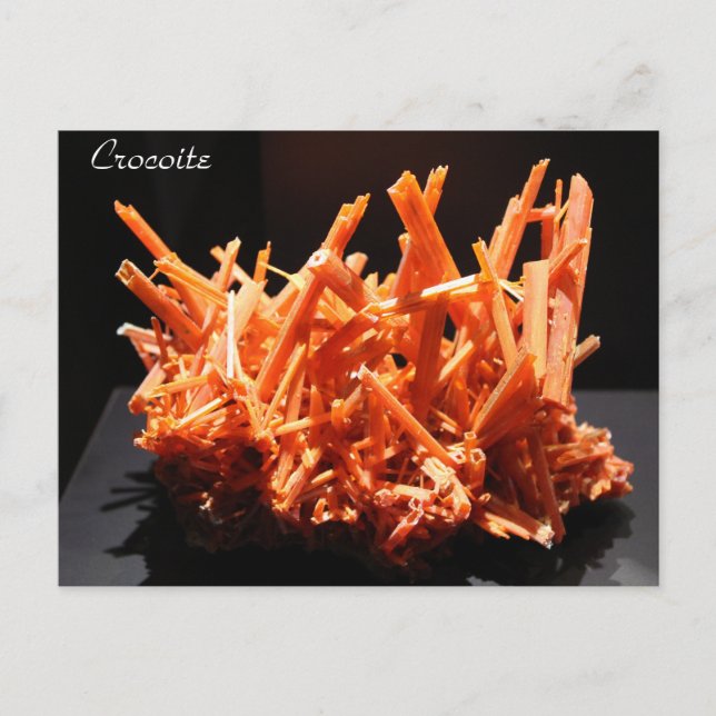 Mineralien u. Edelsteine # 164 Postkarte (Vorderseite)