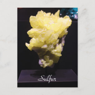 Mineralstoffe und Gemische # 114 Postkarte