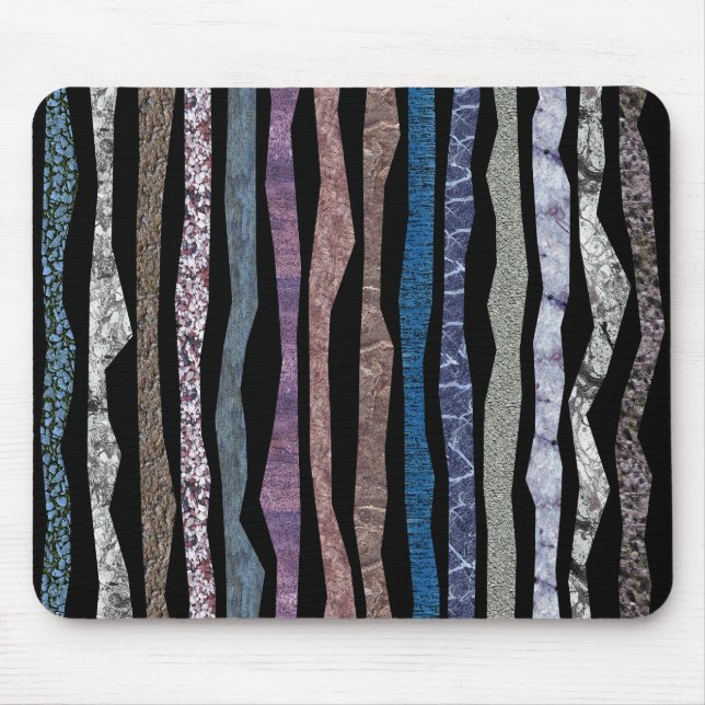 Mineralstreifen Mousepad (Vorne)