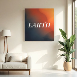 Mineralvene - Bio Erdung Leinwanddruck