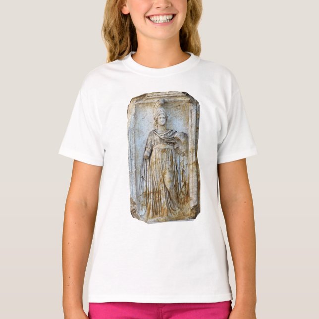 Minerva Roman Goddess of Weisheit and Justice T-Shirt (Vorderseite)