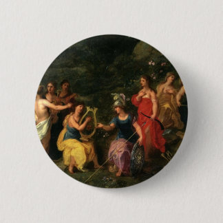 Minerva und die Musen Button