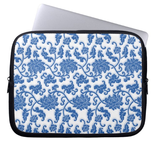 Ming Vase Patterns Laptopschutzhülle (Vorderseite)