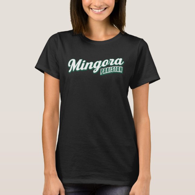 Mingora Pakistan T-Shirt (Vorderseite)