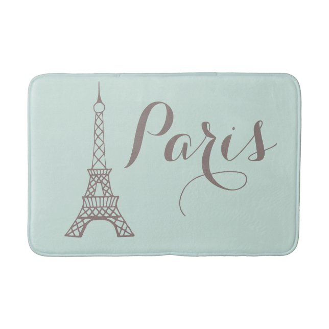 Mingrey Paris Eiffel Tower Bath Mat Badematte (Vorderseite)