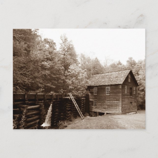 Mingus Mill - Große, rauchige Berge Postkarte (Vorderseite)