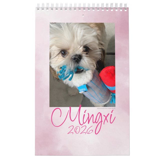 Mingxi Calendar 2026 Kalender (Titelbild)