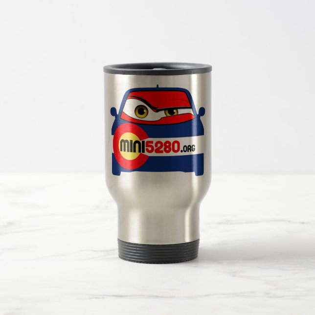 MINI5280 Eyes Travel Mug Reisebecher (Mittel)