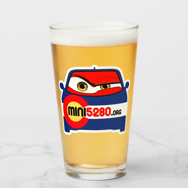 MINI5280 Pint-Glas Glas (Vorne (Gefüllt))