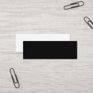 Mini 3,0" x 1,0" visitenkarte